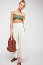 Side Slit Wide Leg Pants By Moon River At Free People